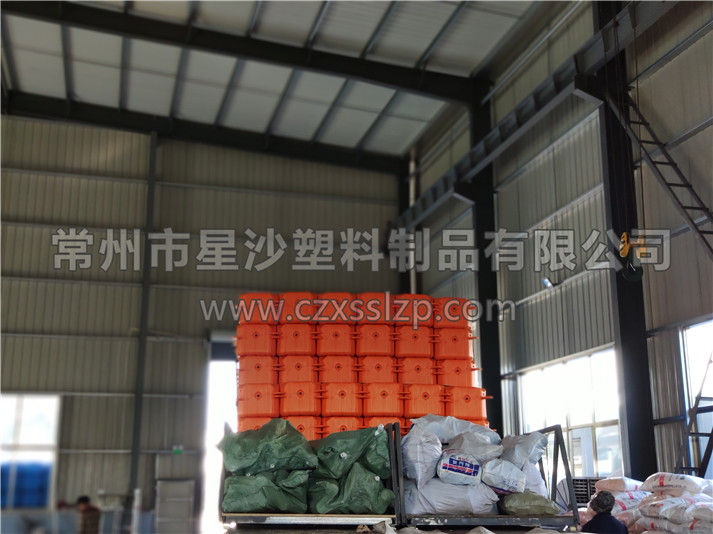 pe浮筒，pe系泊浮筒，u型摩托艇浮筒，u字型浮筒發(fā)貨-常州市星沙塑料制品有限公司廠家15